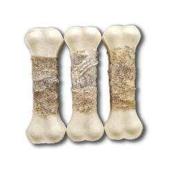 FRIANDISE OS BLANC PRESSE AU POISSON 10cm x3