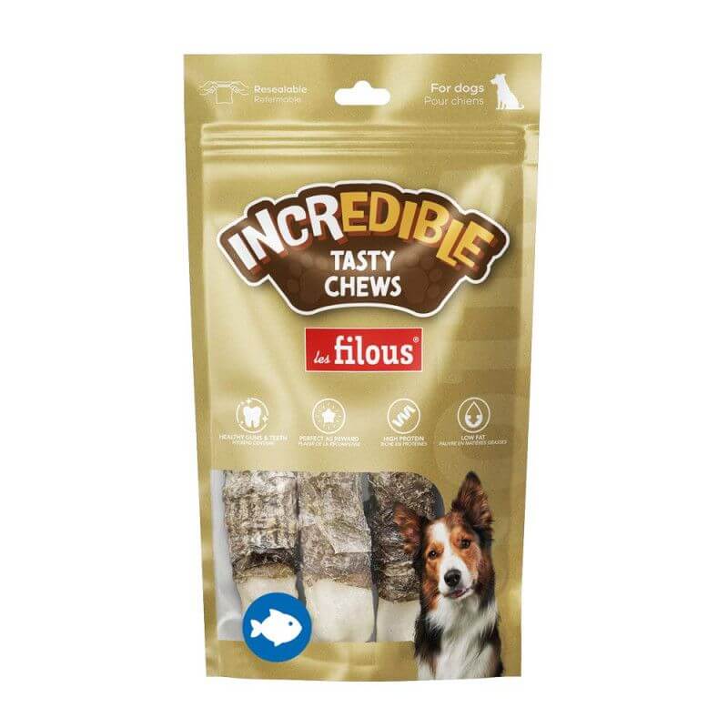 FRIANDISE ROULEAU AU POISSON 10cm x3