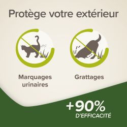 REPULSIF EN GRANULES KEEP OFF Outdoor pour chiens et chats 2x200gr
