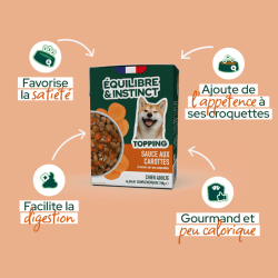 EQUILIBRE BRIQUE 190gr CHIEN SAUCE AUX CAROTTES NEW