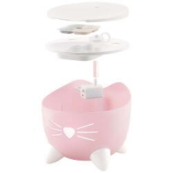 FONTAINE CHAT PIXI ROSE PALE