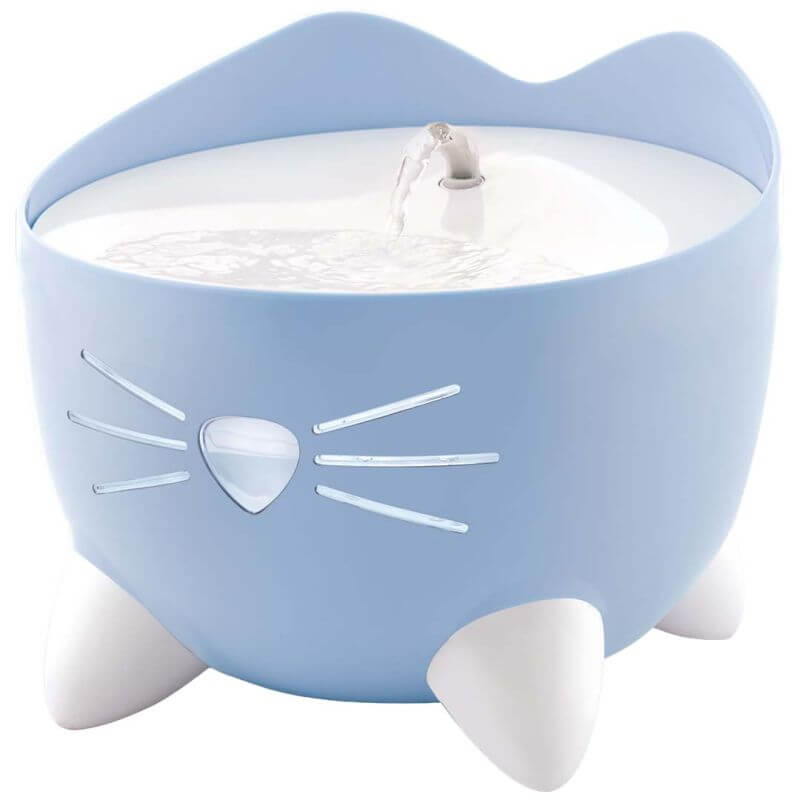 FONTAINE CHAT PIXI BLEUE