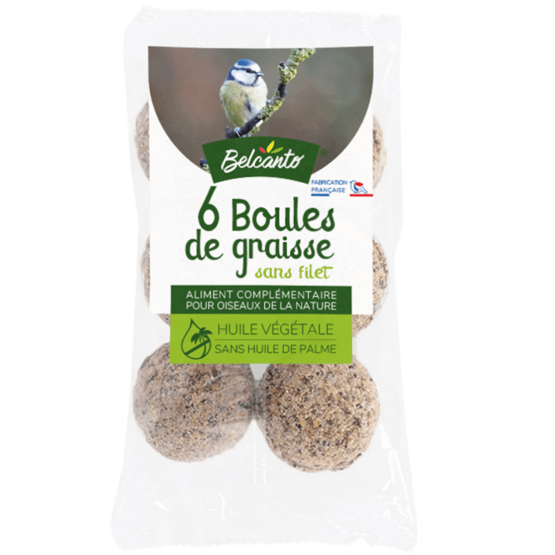 BOULES DE GRAISSE 6x90gr