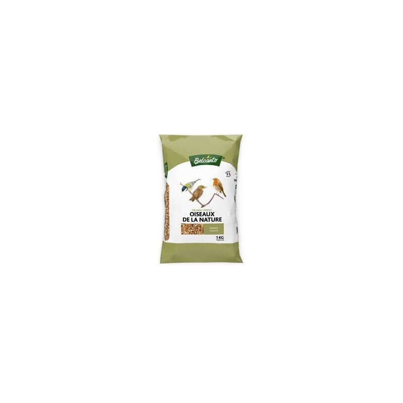 MELANGE GRAINES & CEREALES OISEAUX DU JARDIN 1kg