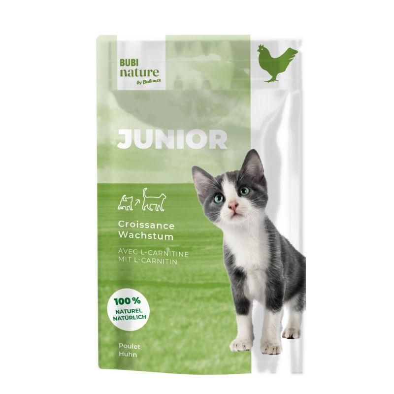 BUBI NATURE CHAT SACHET JUNIOR DE POULET 70GR