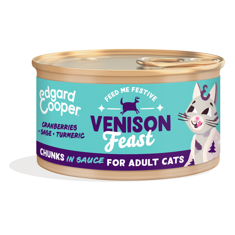 BOITE MORCEAUX EN SAUCE GIBIER pour chat 85g