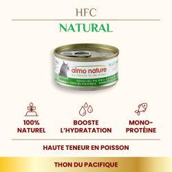 ALMO CHAT HFC NATURAL THON DU PACIFIQUE 70gr