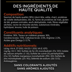 PROPLAN ORIGINAL ADULT OPTISENSES SAUMON 1,5 KG