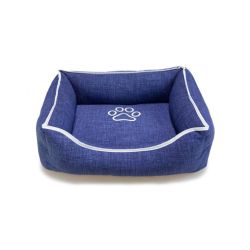 SOFA CARRE BLEU EMPREINTE...