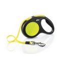 Laisse retractable Flexi New Neon Sangle 5m