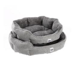 PANIER ROND GRIS ANTIDERAPANT 50x16cm