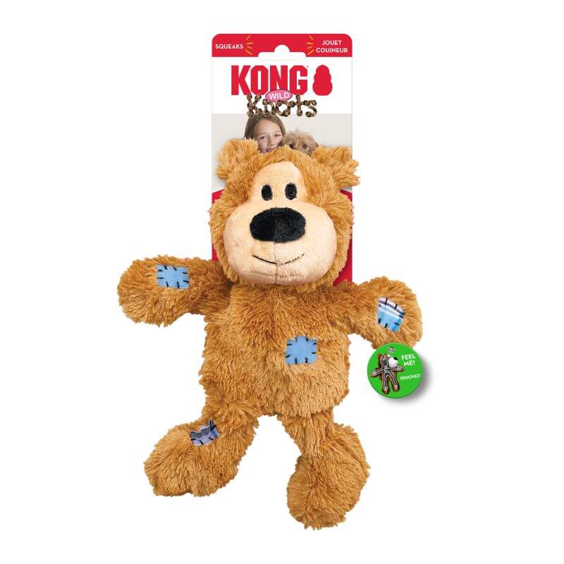 KONG WILD KNOTS BEAR ASSORTED MD/LG