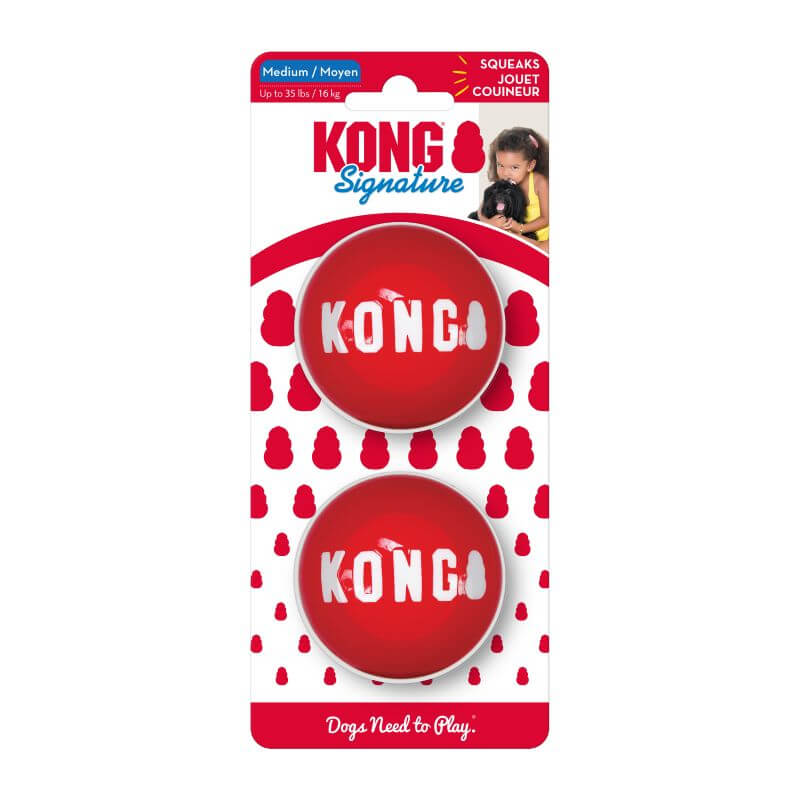 KONG SIGNATURE BALLS MD (2PACK)