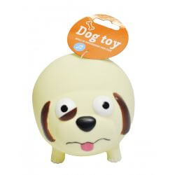 VINYL ANIMAL diam.12.5cmASSORTED: BEAR, DOG