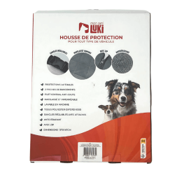 HOUSSE VOITURE BANQUETTE ARR MATELASSE ANTIDERAP IMPERMEABLE 137x147cm