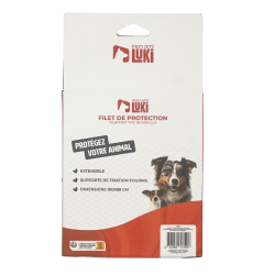 FILET PROTECTION VOITURE EXTENSIBLE AVEC FIXATION 100x88cm