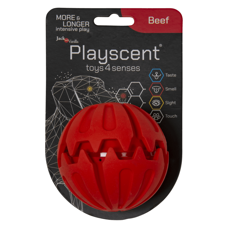 JV PLAYSCENT Balle Boeuf-Ø8cm