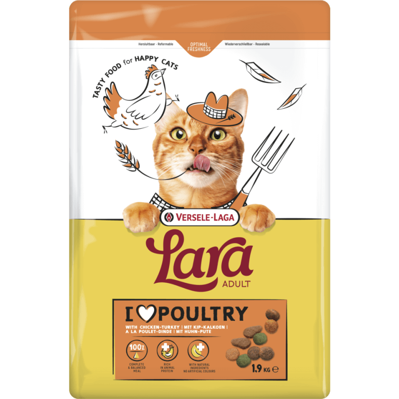 LARA ADULT DINDE/POULET 1.9 Kg