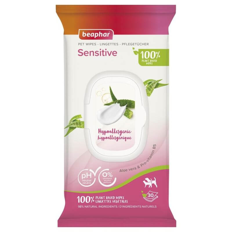 LINGETTES VEGETALES SENSITIVE x30