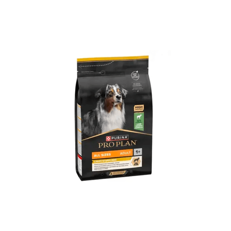 PROPLAN ALL SIZE ADULT LIGHT/STERIL AGNEAU 3KG