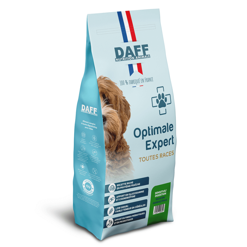 DAFF OPTIMALE EXPERT TOUTES RACES DIGESTION Agneau 12KG