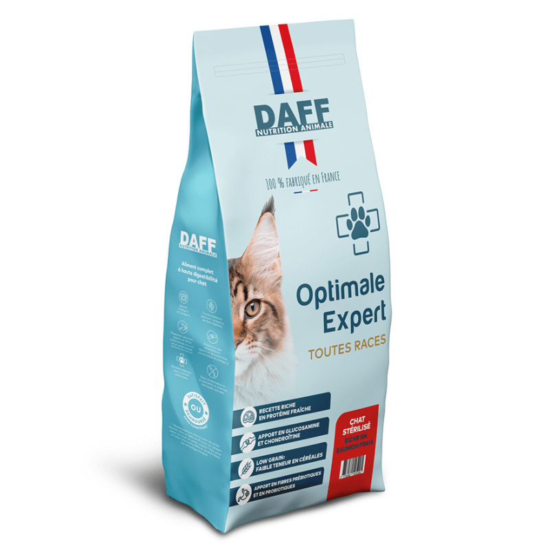 DAFF OPTIMALE CHAT STERILISE SAUMON 5KG