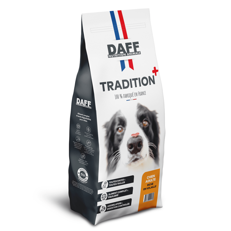 DAFF TRADITION + ADULTE RICHE EN VOLAILLE 18KG