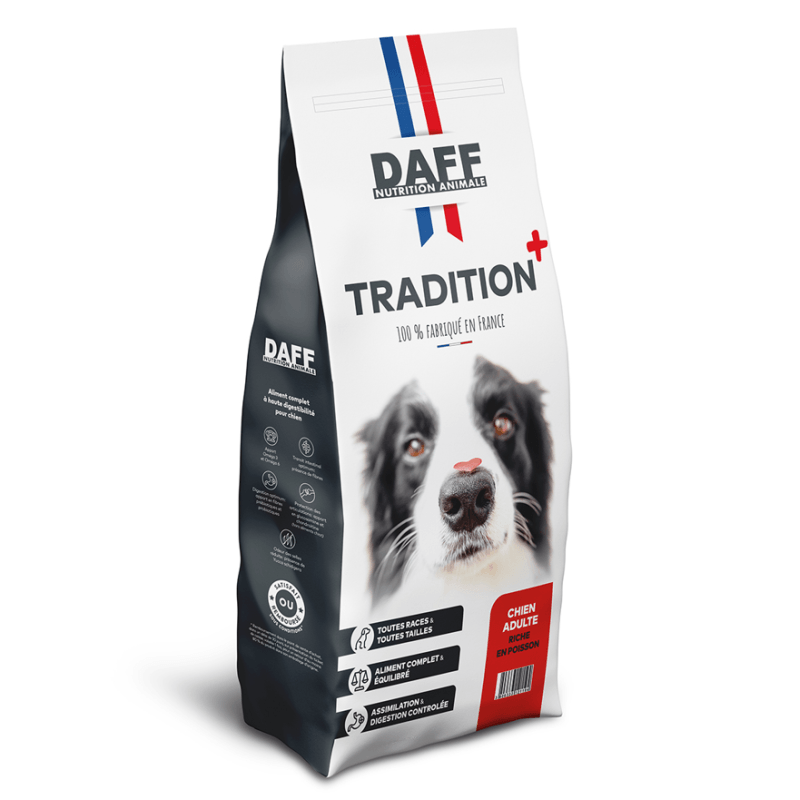 DAFF TRADITION + ADULTE RICHE EN POISSON 3KG