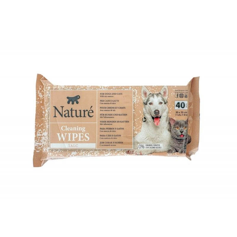 LINGETTE NETTOYANTE AU TALC x 40