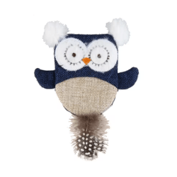 JOUET CHAT CHOUETTE TISSU...
