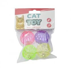 SET OF 4 COLOURED BALLS...