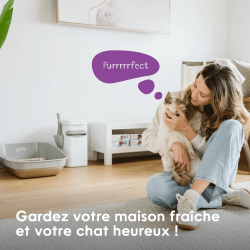 BAC A LITIERE LITTER GENIE PLATINUM + POUBELLE OFFERTE