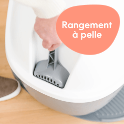 BAC ET DOME A LITIERE LITTER BOX + PELLE + POUBELLE OFFERTE