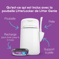 Poubelle à litière LitterLocker