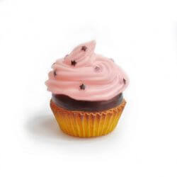 VINYL CUPCAKE 7.5cm