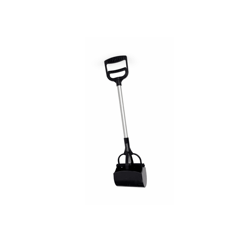 PINCE RAMASSE CROTTE AVEC POIGNEE MANCHE INOX 71cm