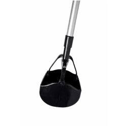 PINCE RAMASSE CROTTE AVEC POIGNEE MANCHE INOX 71cm