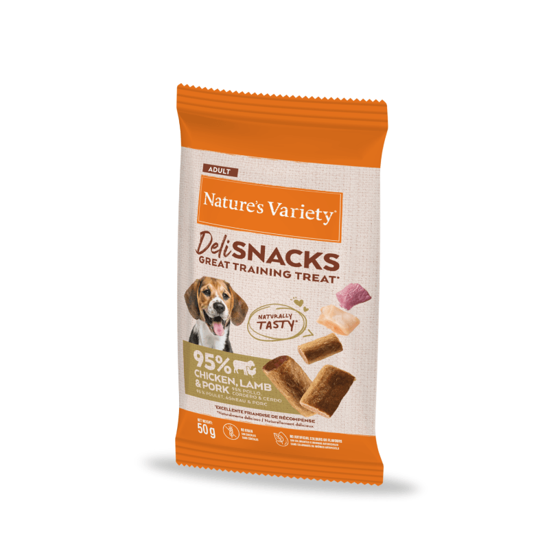 NV Deli Snacks Poulet & Agneau 50g
