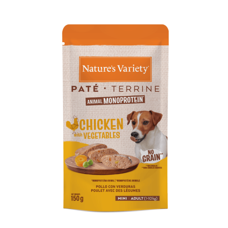 NV chien Pochon Mini poulet 150g