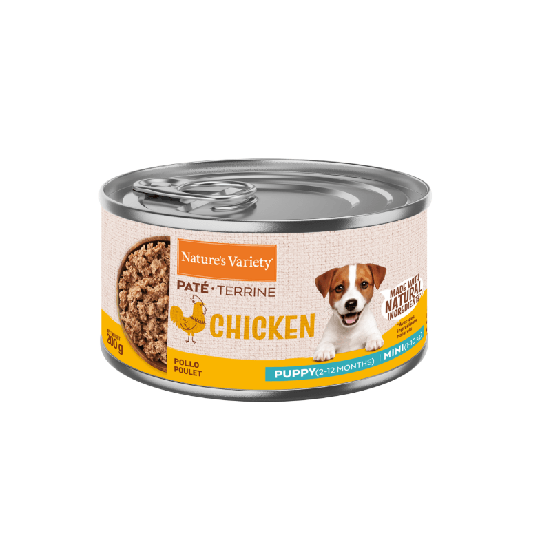 NV chien Pâté Chiot Mini poulet 200g
