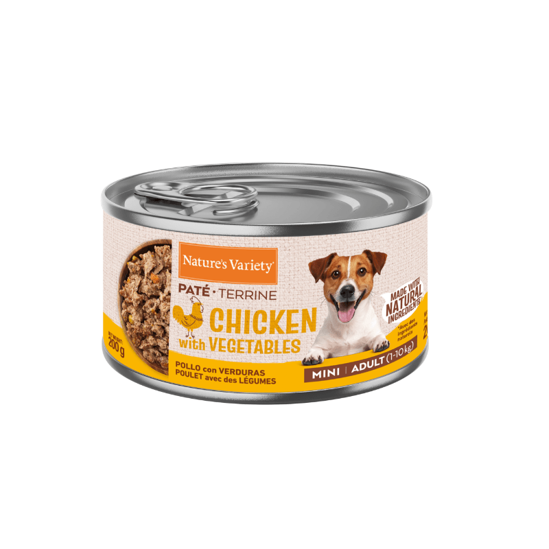 NV chien Pâté Mini poulet 200g