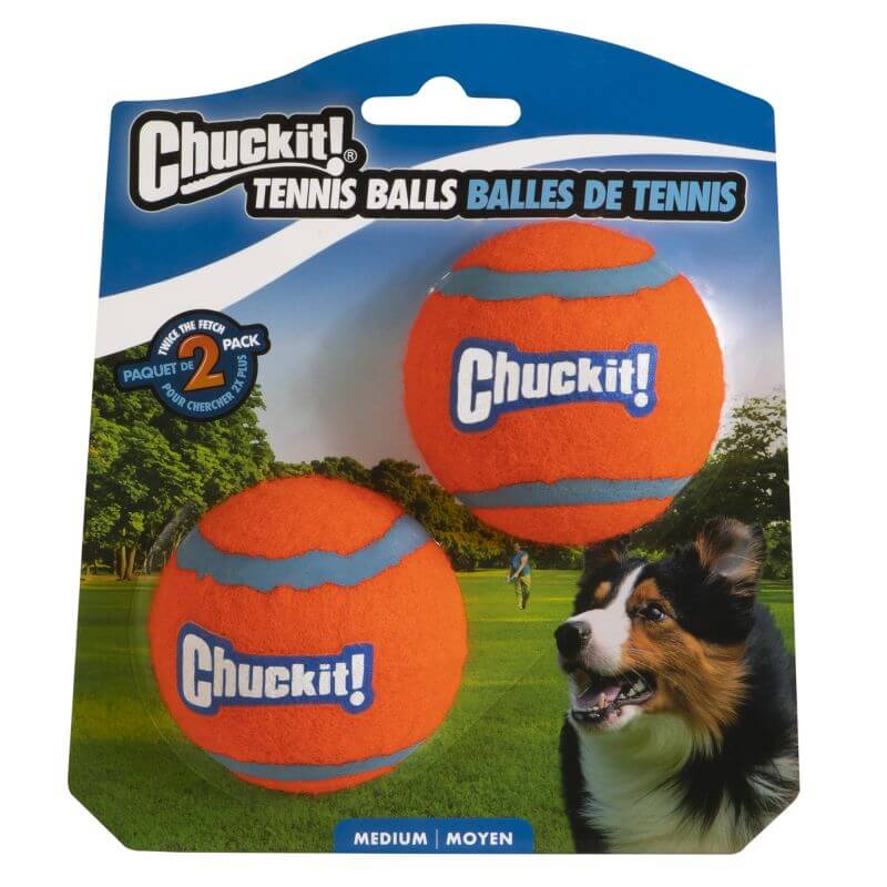 TENNIS BALL 2-PK MED