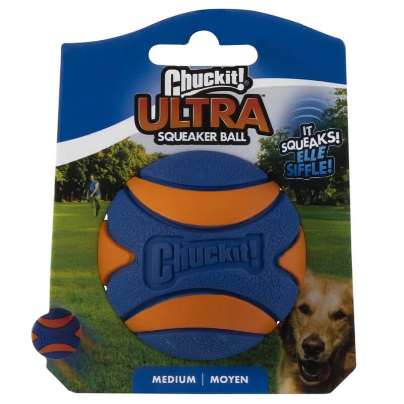 CHUCKIT! ULTRA SQUEAKER BALL MEDIUM