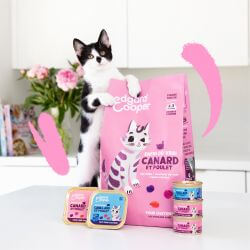 CHATON CROQUETTES CANARD/POULET 2 KG
