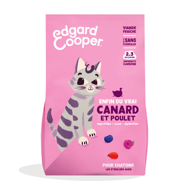 CHATON CROQUETTES CANARD/POULET 2 KG