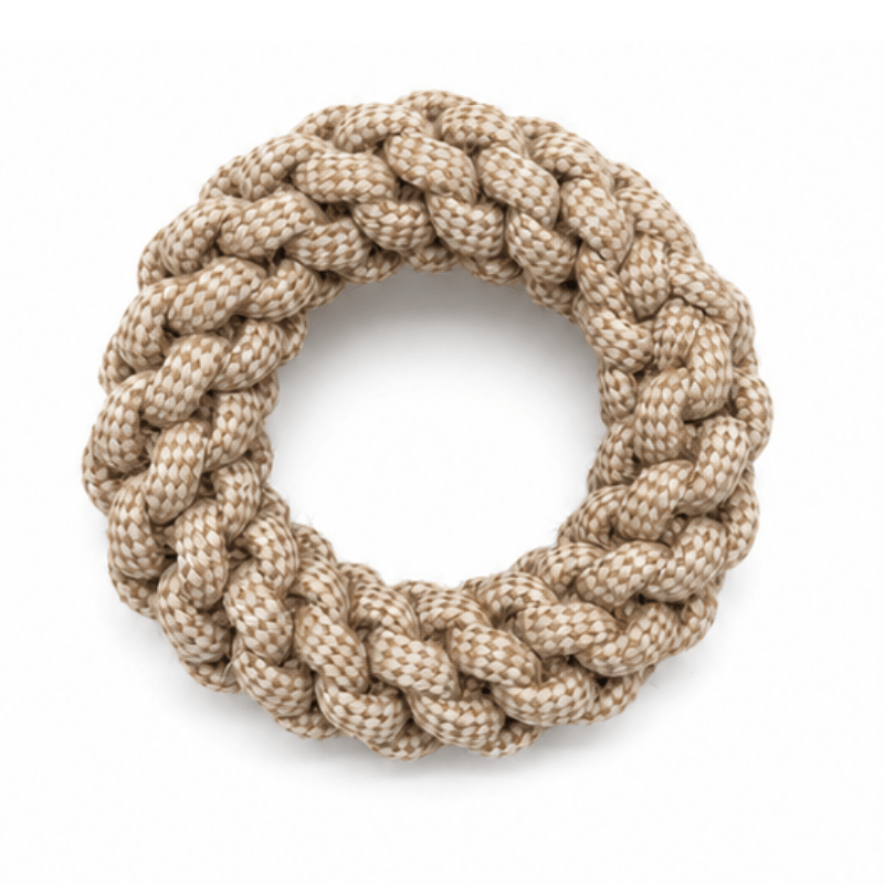 jouet corde anneau tressé mod 33