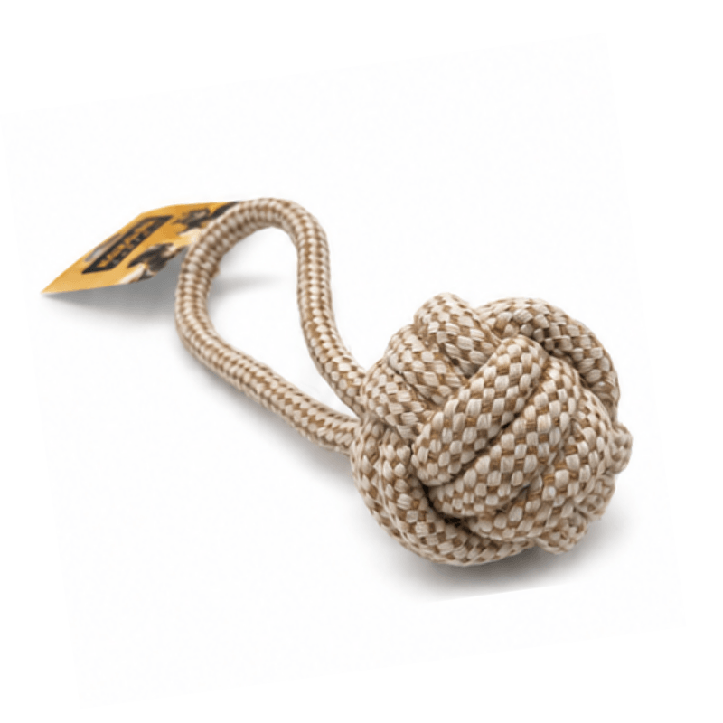 jouet corde petite avec poignée + boule mod 36