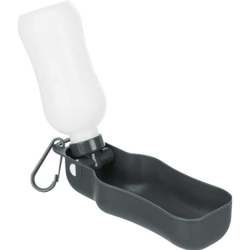 Gourde avec écuelle, en plastique, 0,25 l