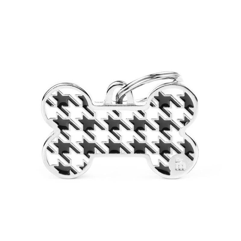 MEDAILLE PETIT OS MILITAIRE BLACK