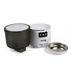 DISTRIBUTEUR CROQUETTE CONNECTE BLANCHE - GAMELLE INOX